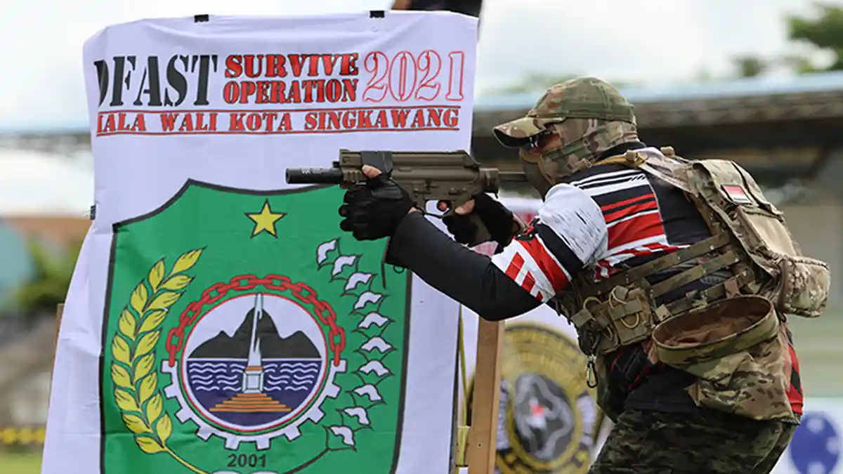 Turnamen Airsoft DFAST Singkawang Sukses Digelar, Tim Asal Kalteng Gondol Piala Wali Kota
