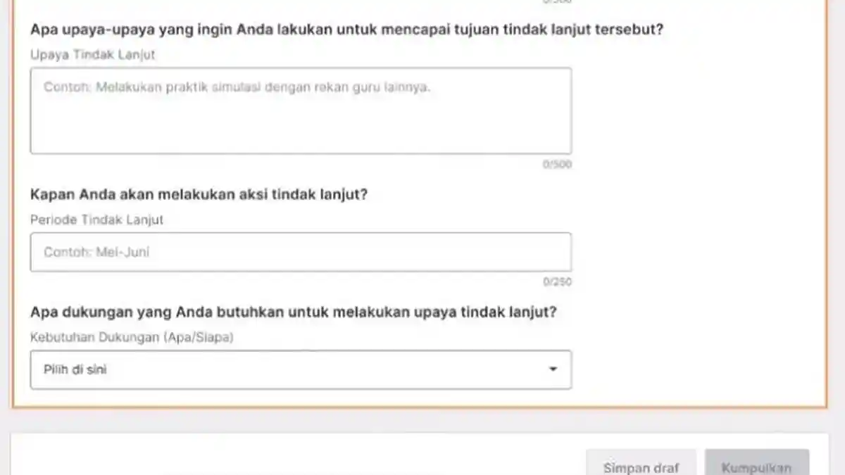 Jawaban, Kapan Anda Akan Melakukan Aksi Tindak Lanjut? Soal PMM 2024