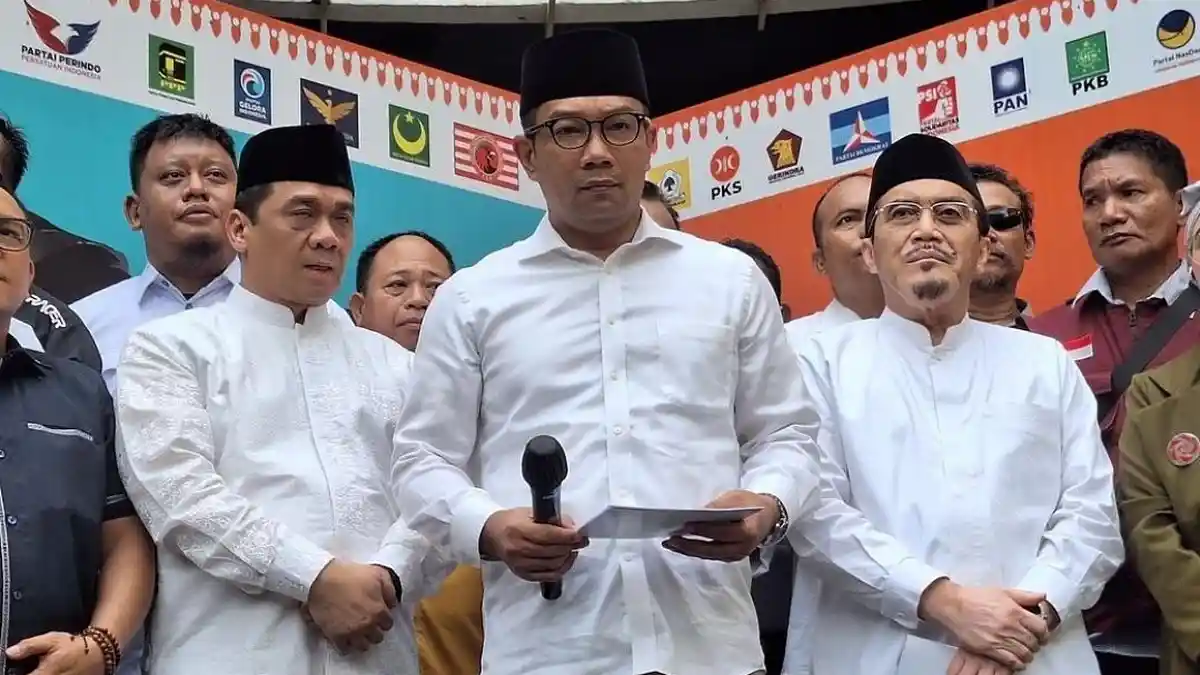 Ridwan Kamil-Suswono Ucapkan Selamat ke Pramono-Rano yang Unggul di Pilkada Jakarta 2024
