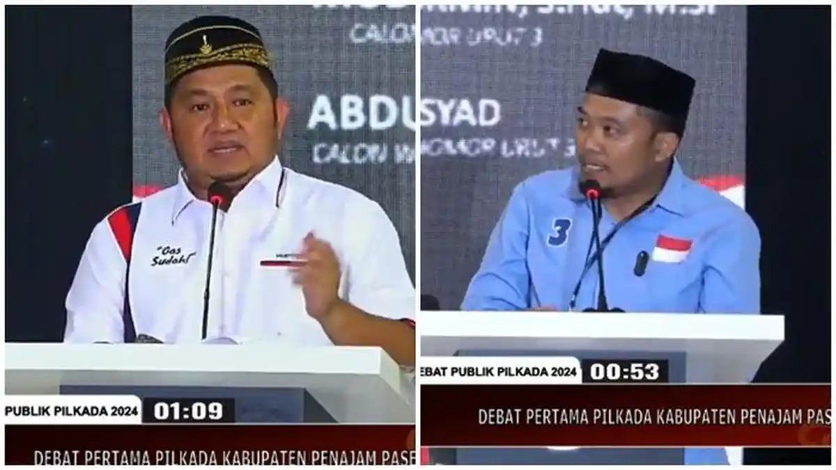 Debat Pilkada PPU 2024,  Beda Pendapat 01 dan 03 Soal Penanganan Stunting, Desmon Sorot Nikah Dini