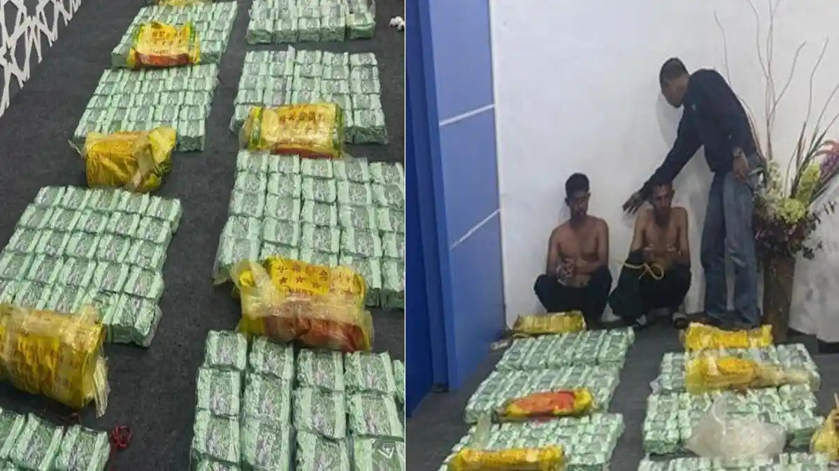 Detik-Detik Dua Warga Aceh Ditangkap saat Angkut 325 Kg Sabu dari Thailand, Dibayar Ratusan Juta - Serambinews.com