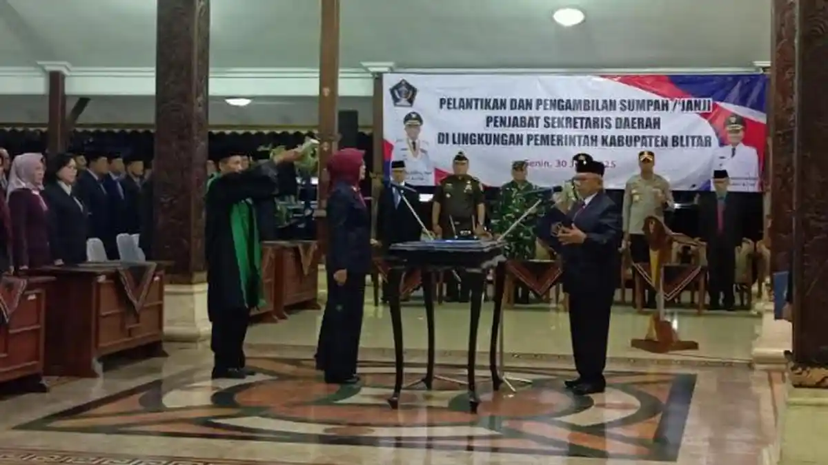 Disetujui Mendagri, Pemkab Blitar Usulkan Pembentukan Pansel Pengisian Jabatan Sekda ke BKN