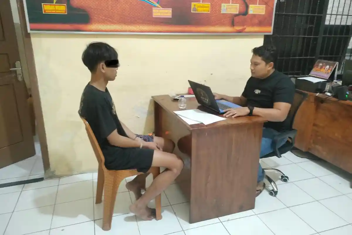 Terekam CCTV, Pemuda di Kediri Dibekuk Setelah Coba Bobol Rumah Tetangga