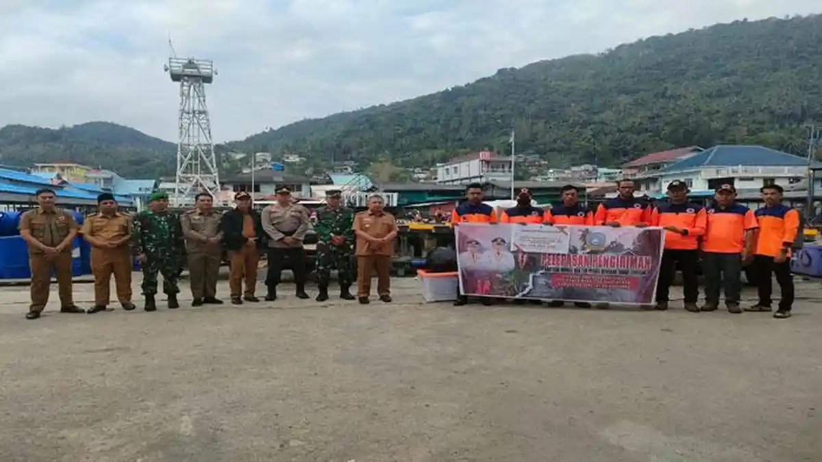 Peduli Korban Longsor di Serasan Natuna, Pemda Anambas Kirim Tim dan Donasi