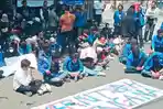 Banjir Tahunan Dinilai Minim Solusi, PMII Lamongan Gelar Demo ke DPRD