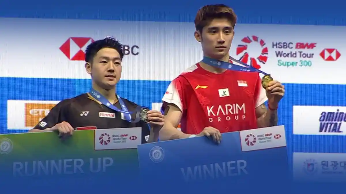 Hasil Final Korea Masters 2025, Jia Heng Jason Teh Juara Tunggal Putra