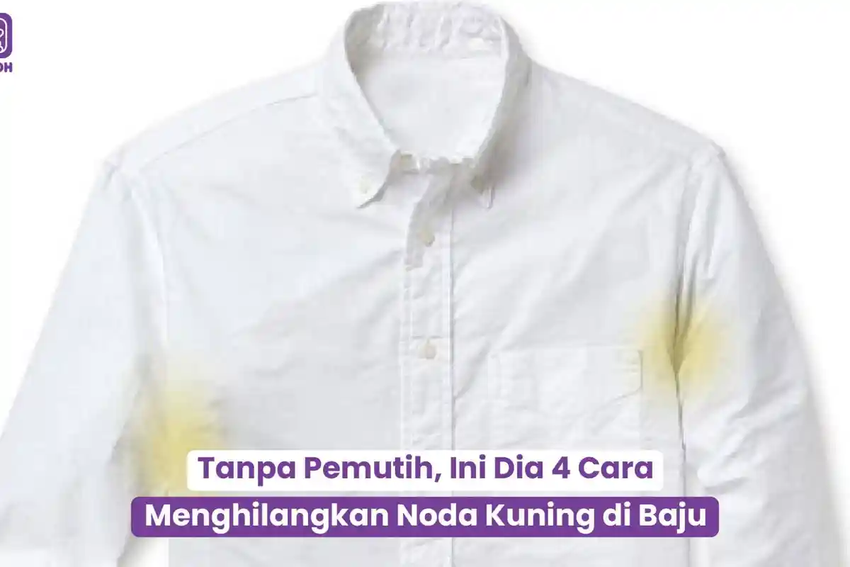 5 Cara Mudah Mengatasi Pakaian Putih yang Menguning Akibat Penggunaan Deodorant