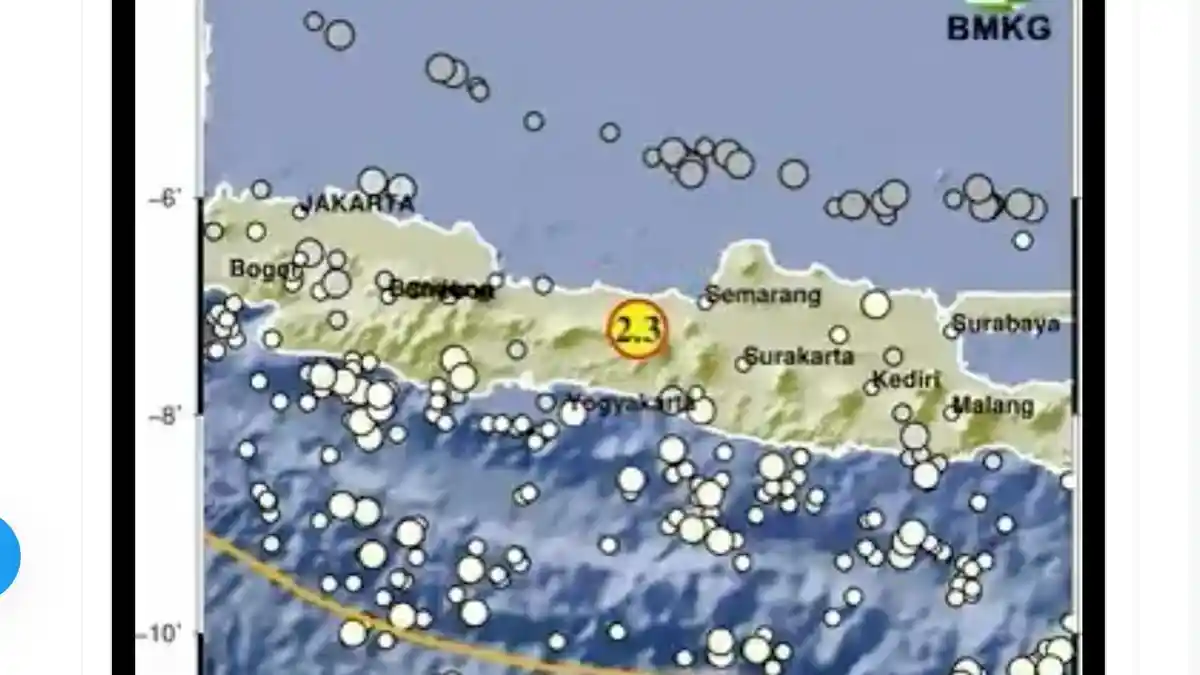 Gempa Bumi di Jawa Tengah Selasa Malam 03 Oktober 2023, Info BMKG : Berjarak 17 Kilometer