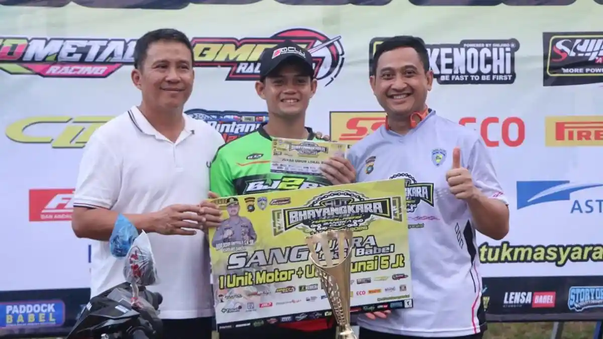 Sambut HUT Bhayangkara ke-80, Kapolres Bangka Cup Race 2026 Sukses Digelar