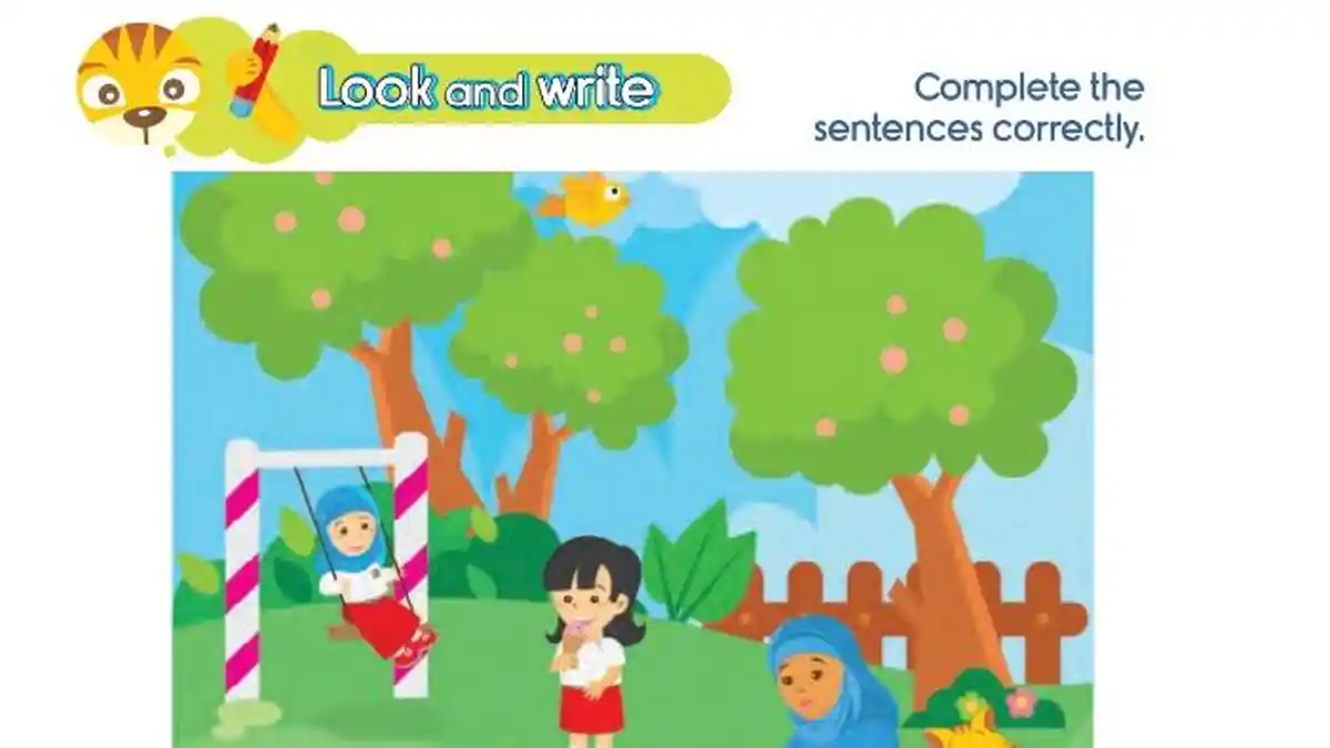 Kunci Jawaban Bahasa Inggris Kurikulum Merdeka Kelas 1 SD Halaman 93 Unit 10: He or She
