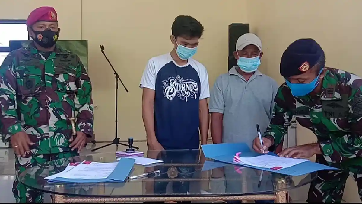 Dua WNA Filipina di Talaud Diserahkan ke Imigrasi Tahuna