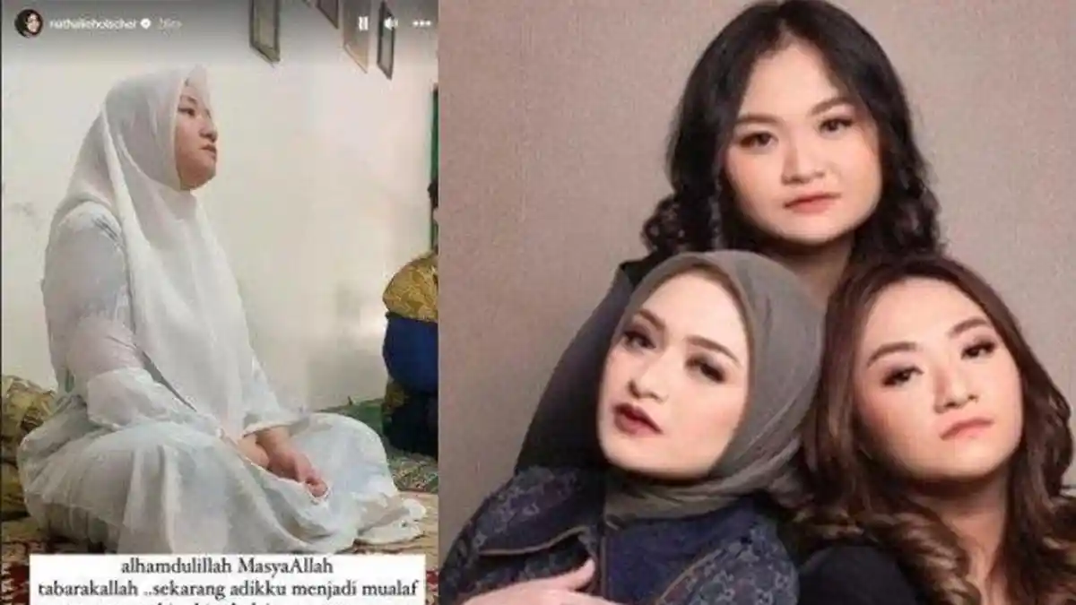 PROFIL Nadya Holscher Adik Nathalie Holscher yang Ikutan Jadi Mualaf, Ternyata Saudara Beda Ayah