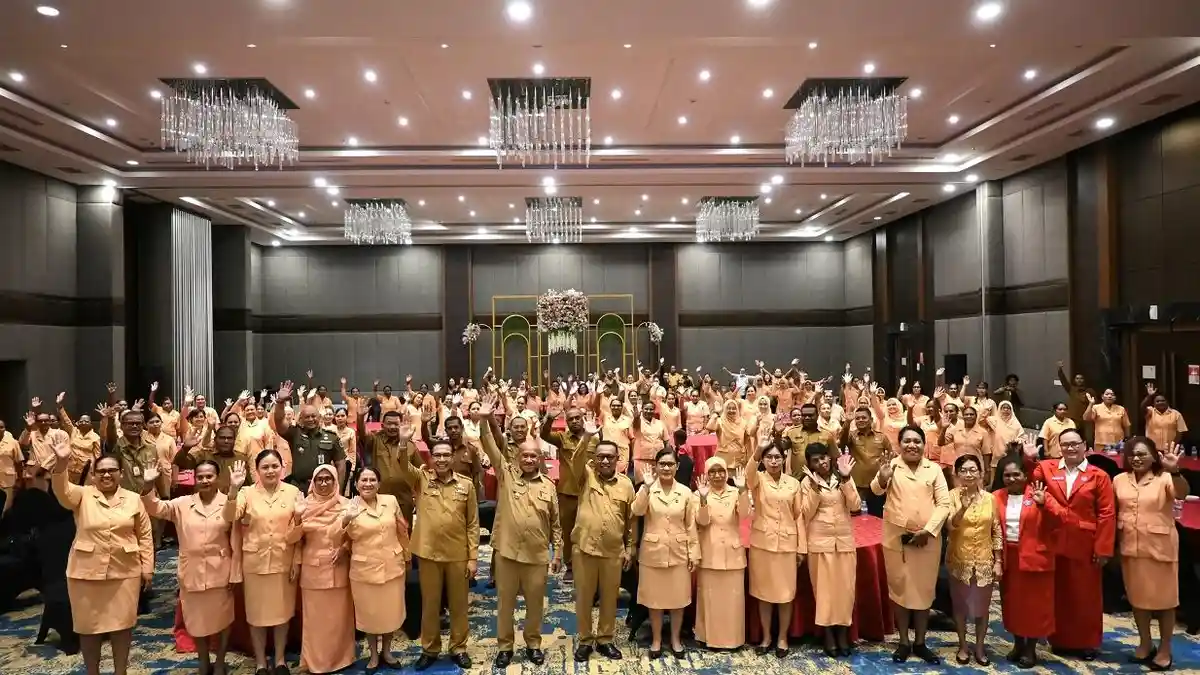 Bupati Biak Serukan Peran Strategis DWP saat Refleksi HUT DWP