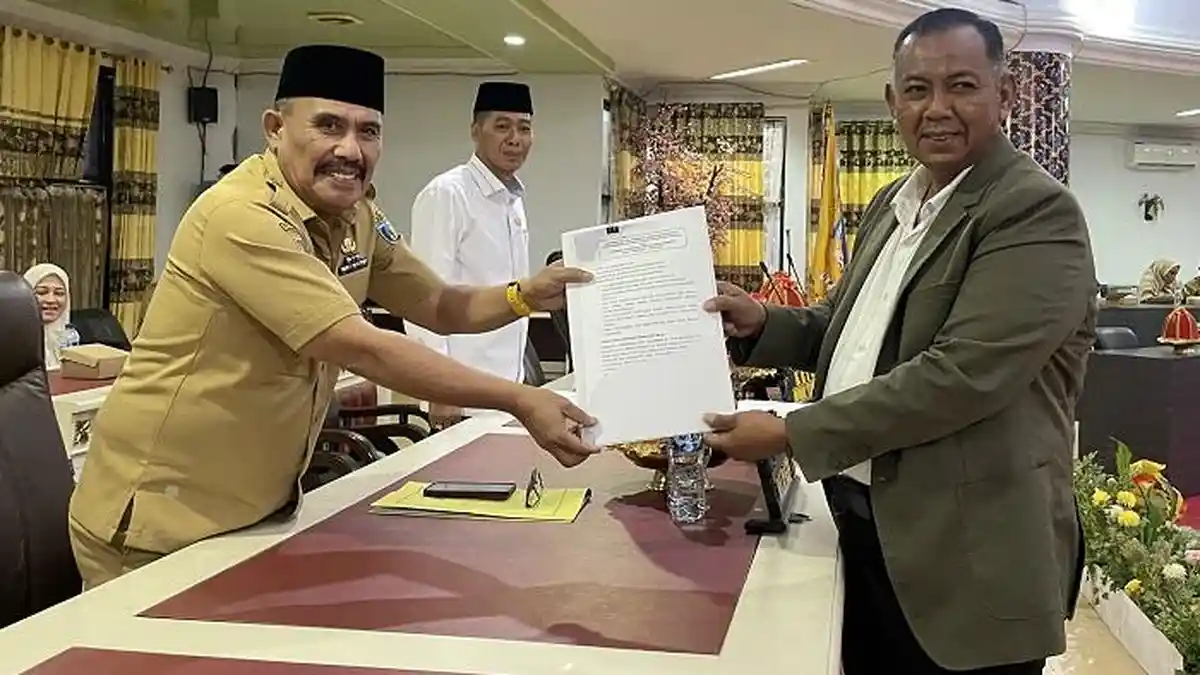 Sidang Paripurna DPRD Donggala Setujui Laporan Pansus II Terkait LKPJ Bupati