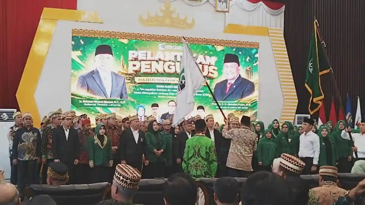 Gubernur Mirza Puji Solidaritas KAHMI Lampung, Ajak Kolaborasi Bangun Lampung - Tribunlampung.co.id
