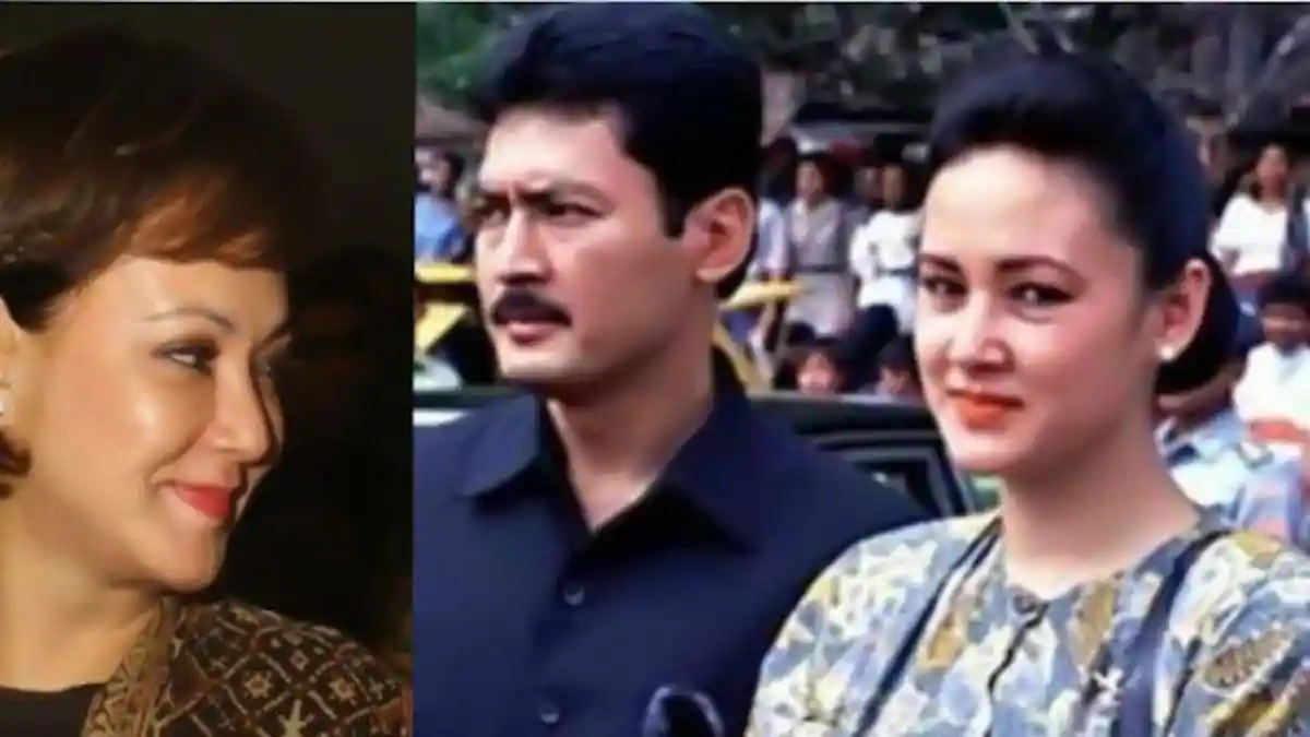 Foto Lawas Halimah dan Bambang Trihatmodjo Viral, Sama Pakai Kebaya dengan Mayangsari