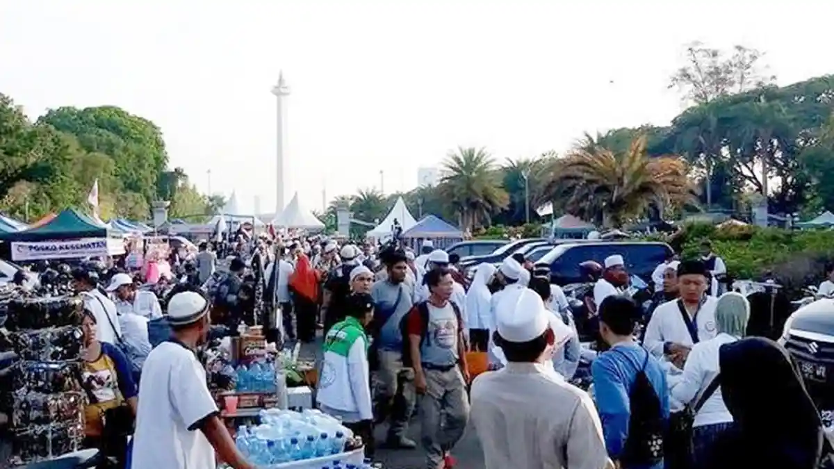 Kadernya Ikut Reuni 212 di Monas,Gerindra Solo Sebut Tak Melanggar AD/ART Partai