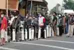 Depot Pengisian Oksigen Masih Dipadati Warga