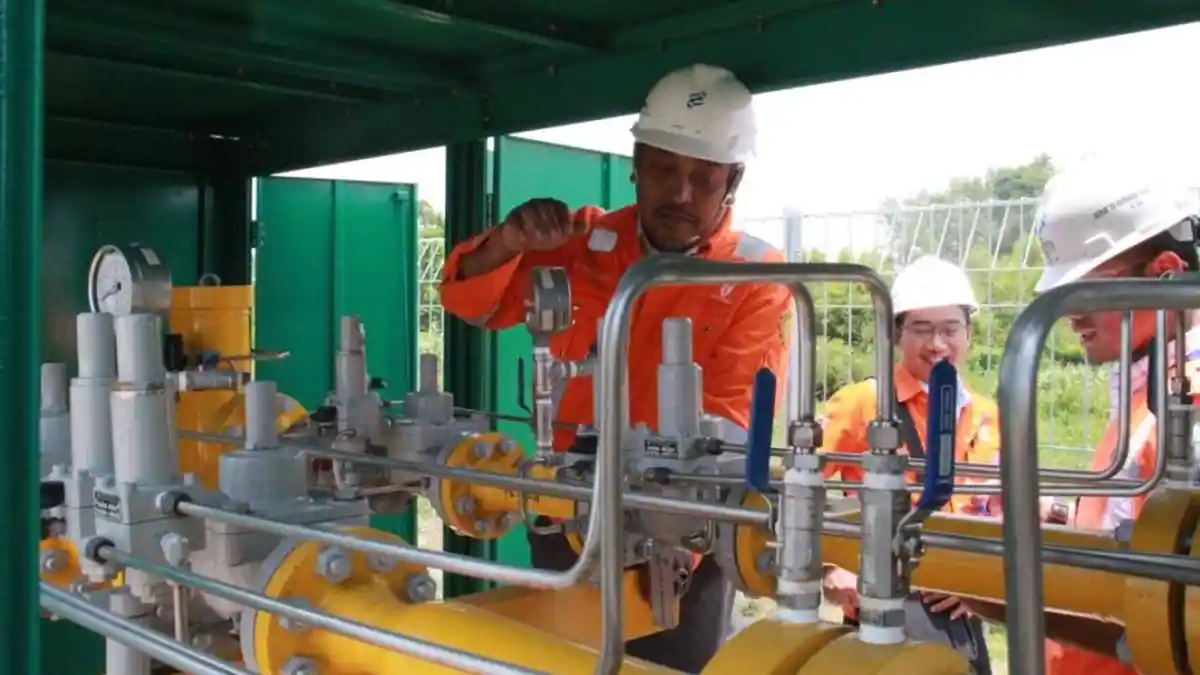 PGN Alirkan Gas Bumi ke Kawasan Industri Terintegrasi JIIPE di Gresik   