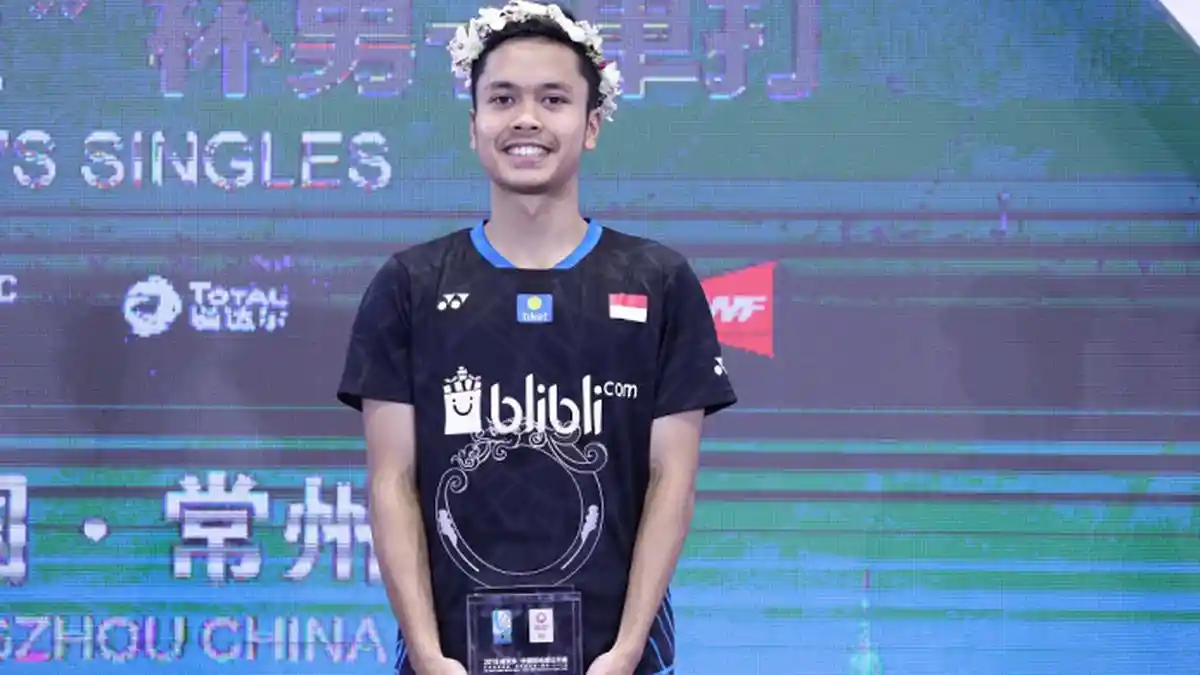 Anthony Ginting Jadi Satu-Satunya Wakil Nonunggulan yang Juarai China Open 2018