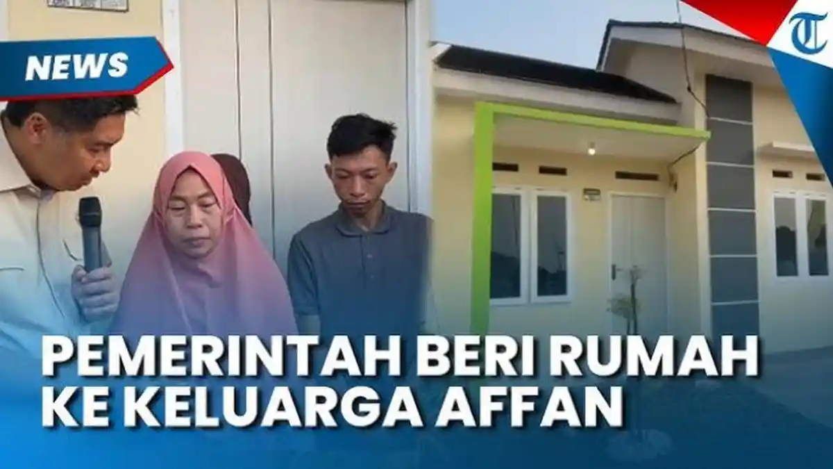 Penampakan Rumah dari Pemerintah untuk Keluarga Affan Kurniawan, Dilengkapi Dispenser hingga Sofa