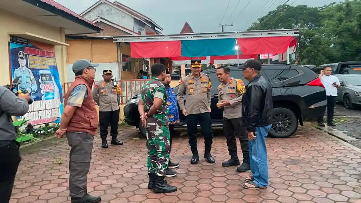 UPDATE Kapolsek Sempol Ijen Ditarik Paksa Warga, Forkopimda, Brimob hingga BPBD Bergerak