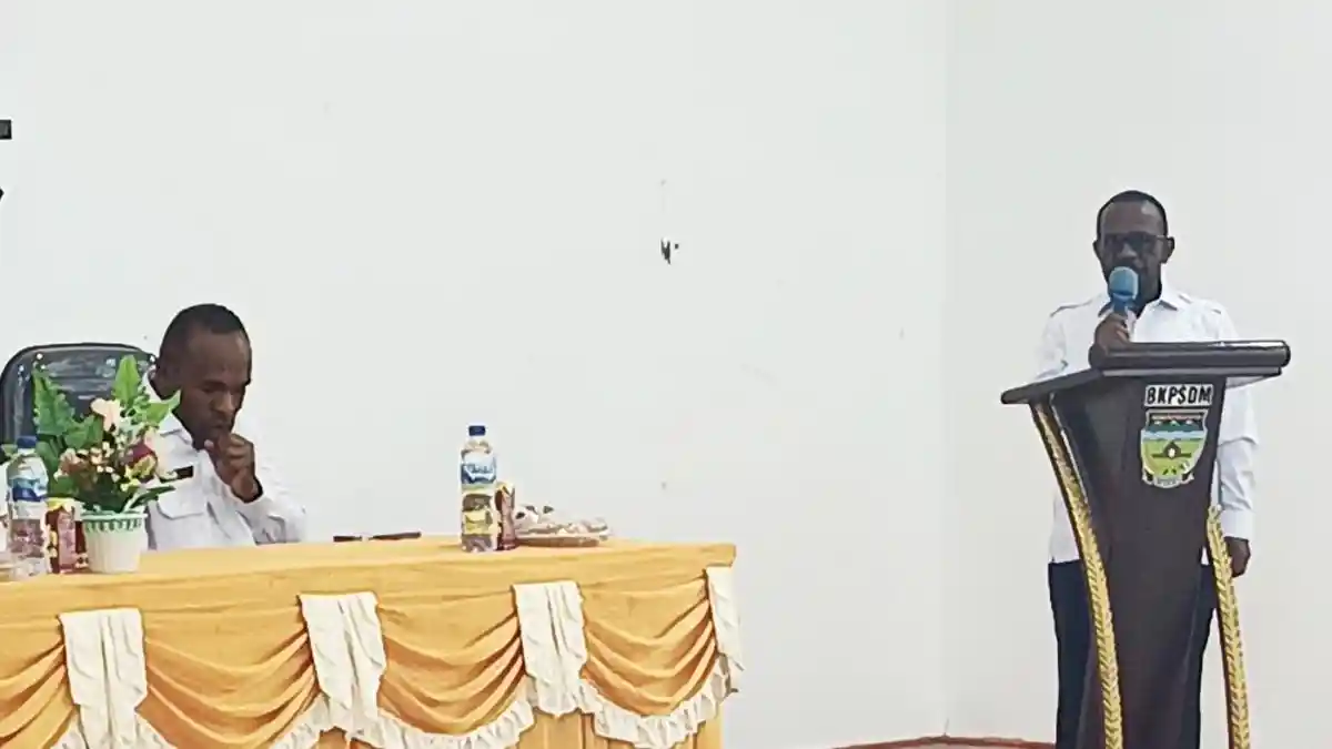 Ini Pesan Bupati Deiyai Saat Hadiri ‎Pelantikan Pengurus KPA Deiyai