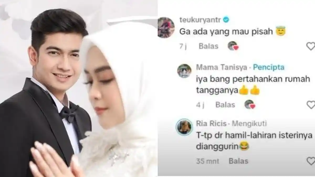 Ria Ricis dan Teuku Ryan Mulai Singgung Perpisahan, Komentari Video Pernikahan Mereka