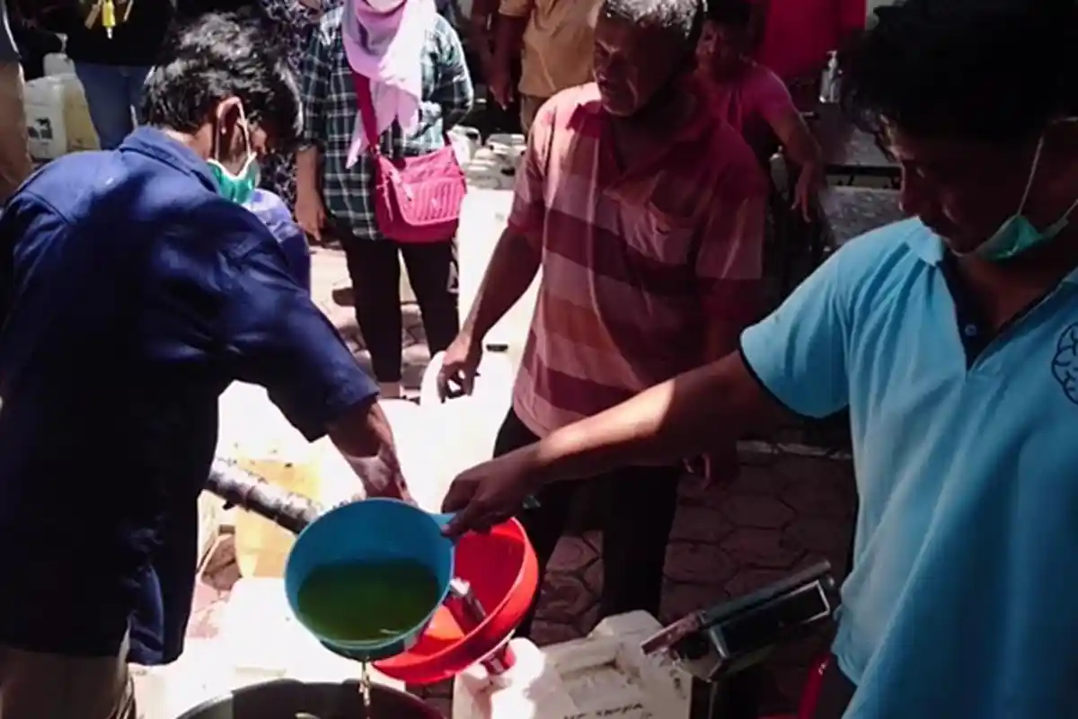 Pedagang Pasar Selama Ini Sulit Dapatkan Minyak Goreng Curah, Pembelian Dibatasi 36 Kilogram