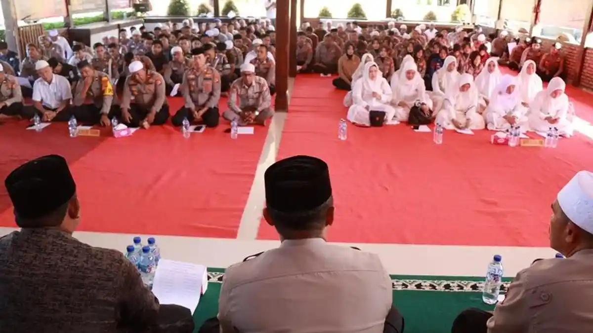 Sambut Hari Bhayangkara Ke-79, Polres Simeulue Gelar Zikir dan Doa Bersama