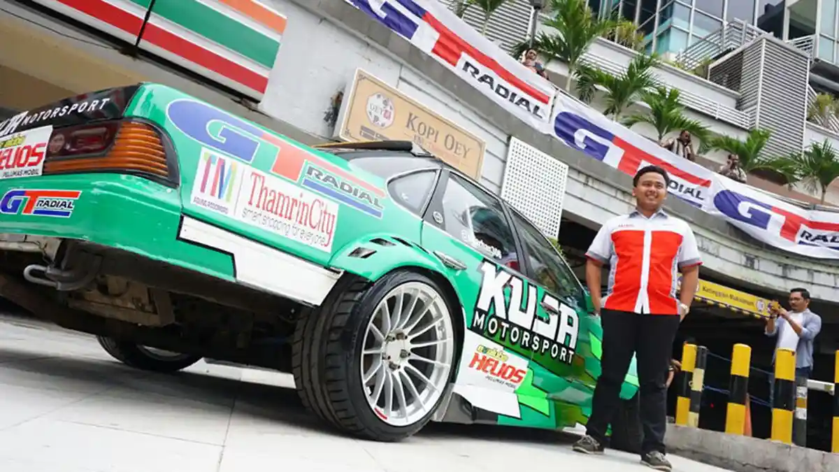 Serius Tekuni Drifting, M Farhan Kantongi Dukungan Sponsor Pabrikan