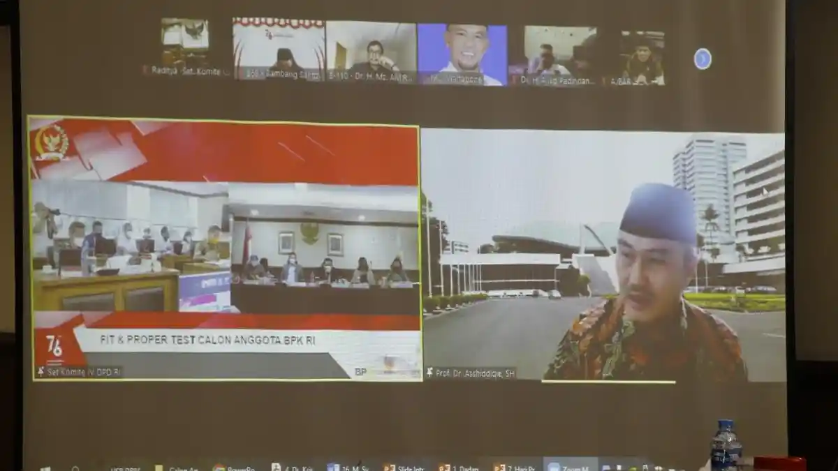 Seleksi Anggota BPK, DPD Ingin Anggota yang Dipilih Paham Tupoksi
