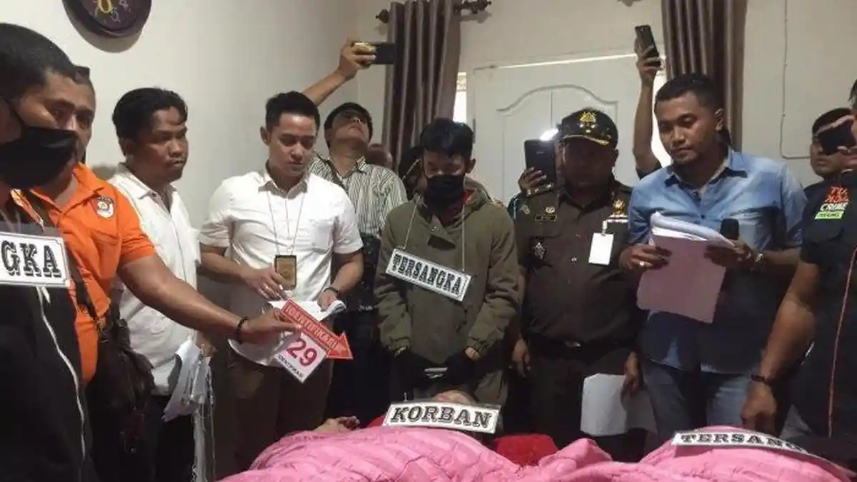 Dua Pelaku Buang Ponsel dan Bakar Baju Usai Membunuh Hakim Jamaluddin