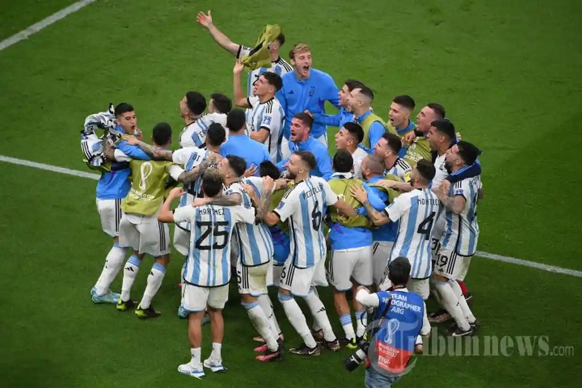 Live Streaming Argentina vs Kroasia Semifinal Piala Dunia 2022! Nicolas Tagliafico Optimis Menang