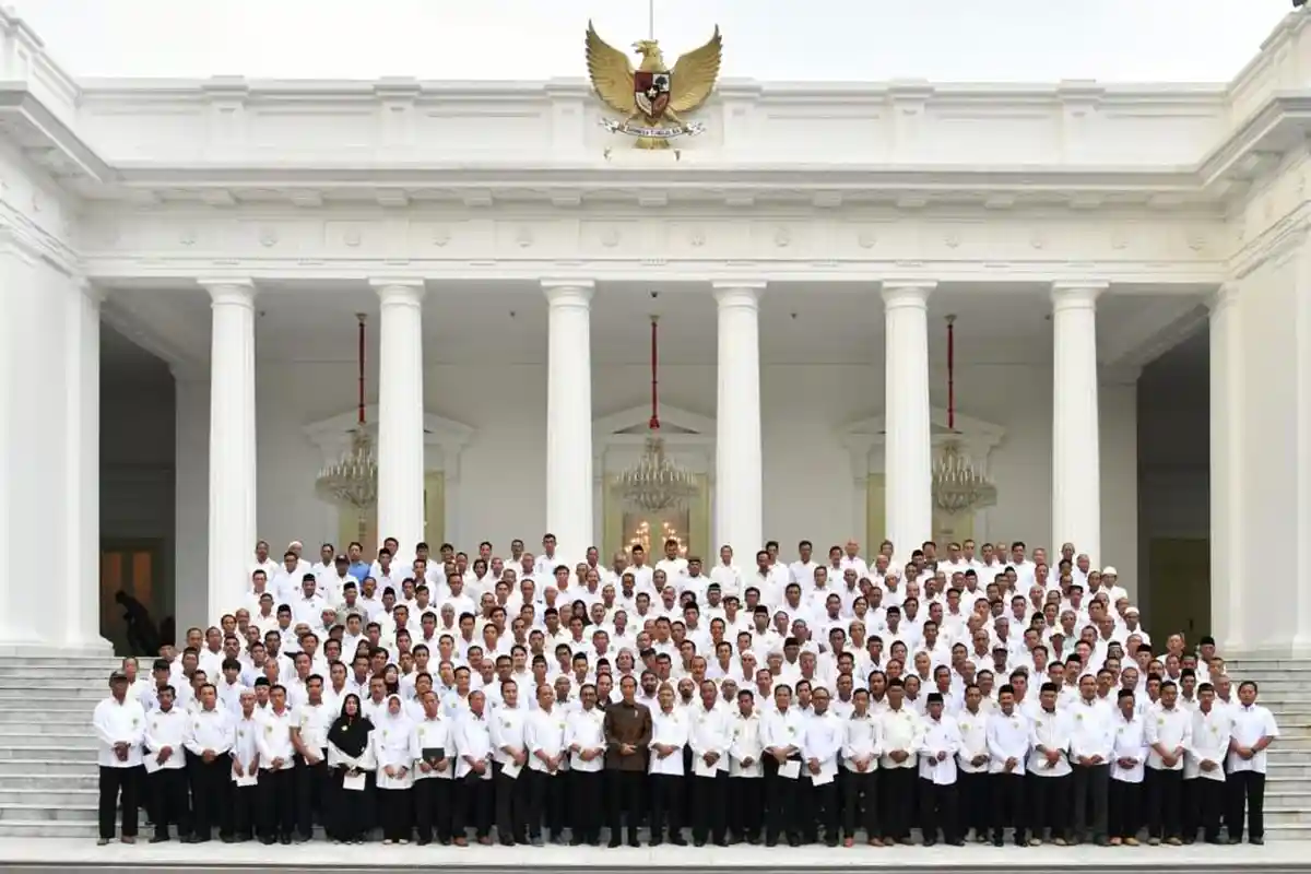 Istana Negara Disteril, Menteri dan Tamu Presiden Wajib Diperiksa Suhu Tubuh