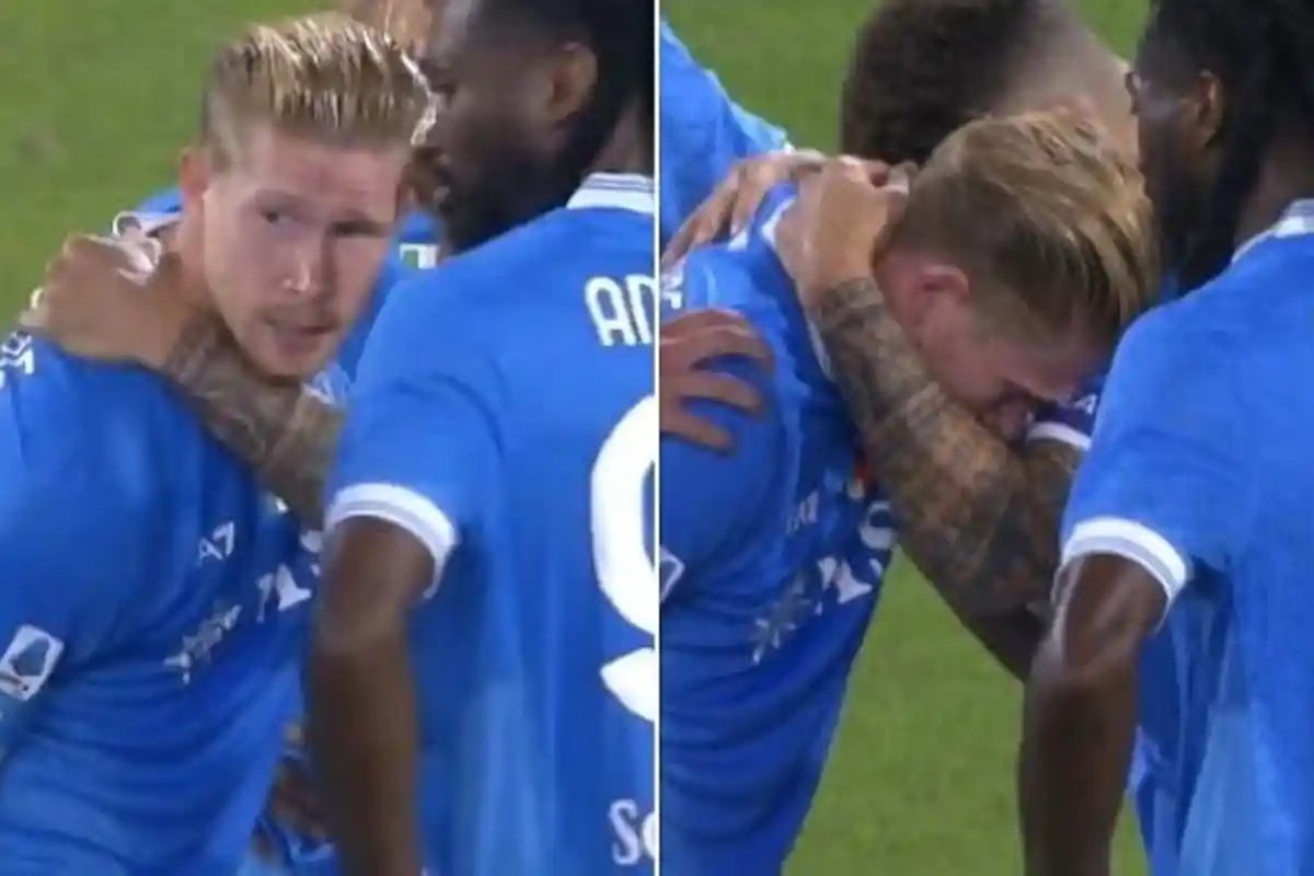 Napoli Libas Inter Milan 3-1, Kevin De Bruyne Cedera Usai Cetak Gol Pembuka