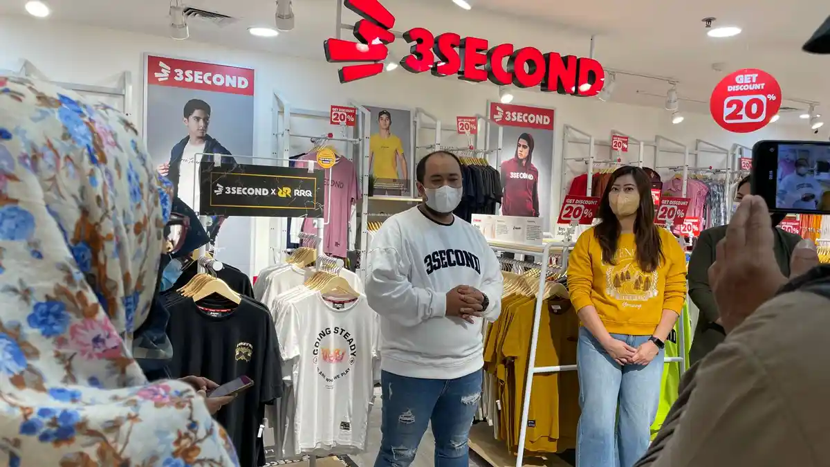 3Second Hadir di Plaza Atrium Senen Jakarta Pusat, Banjir Diskon Hingga 50 Persen