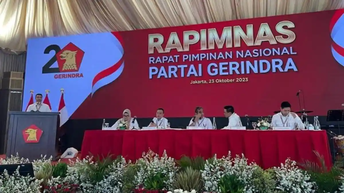 SAH Sampaikan Dukungan DPD Gerindra Jambi ke Prabowo-Gibran dalam Rapimnas