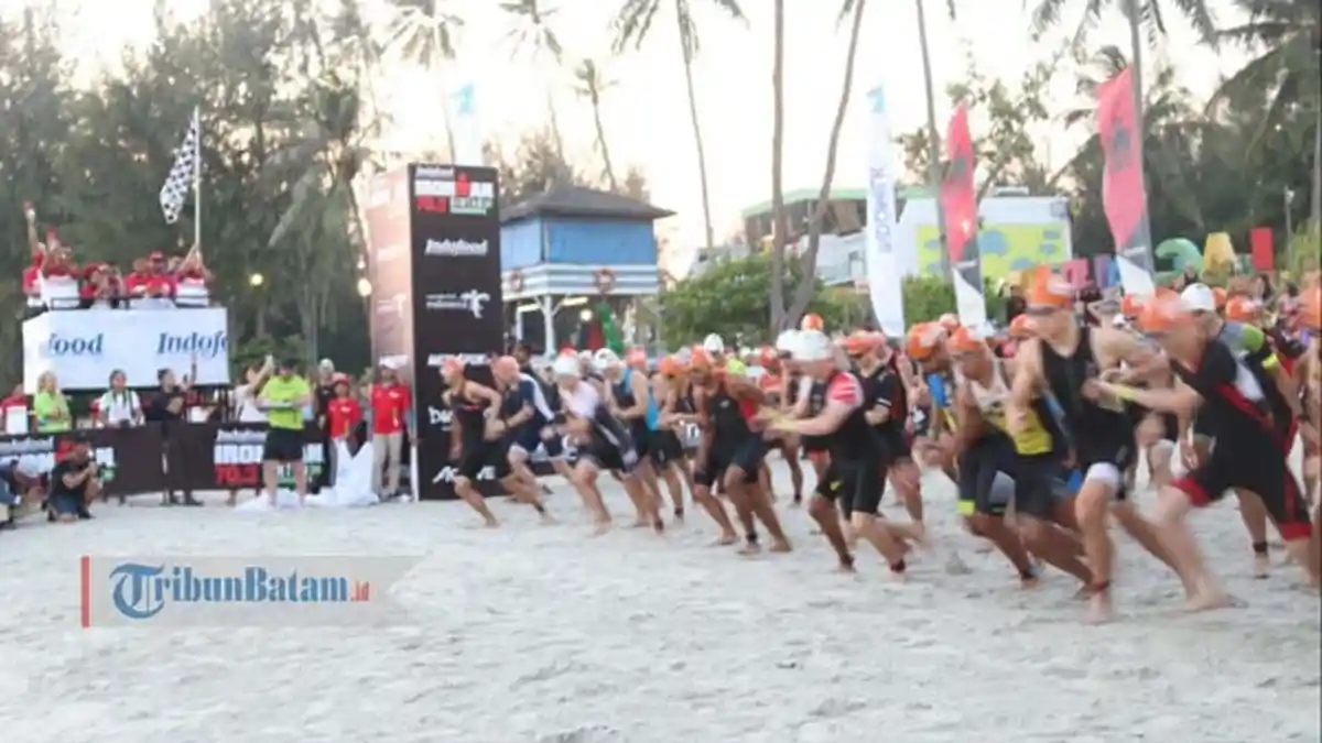 Triatlon IronMan 70.3 di Bintan Diserbu Wiswan Singapura, Australia, Japan, India, Amerika Serikat