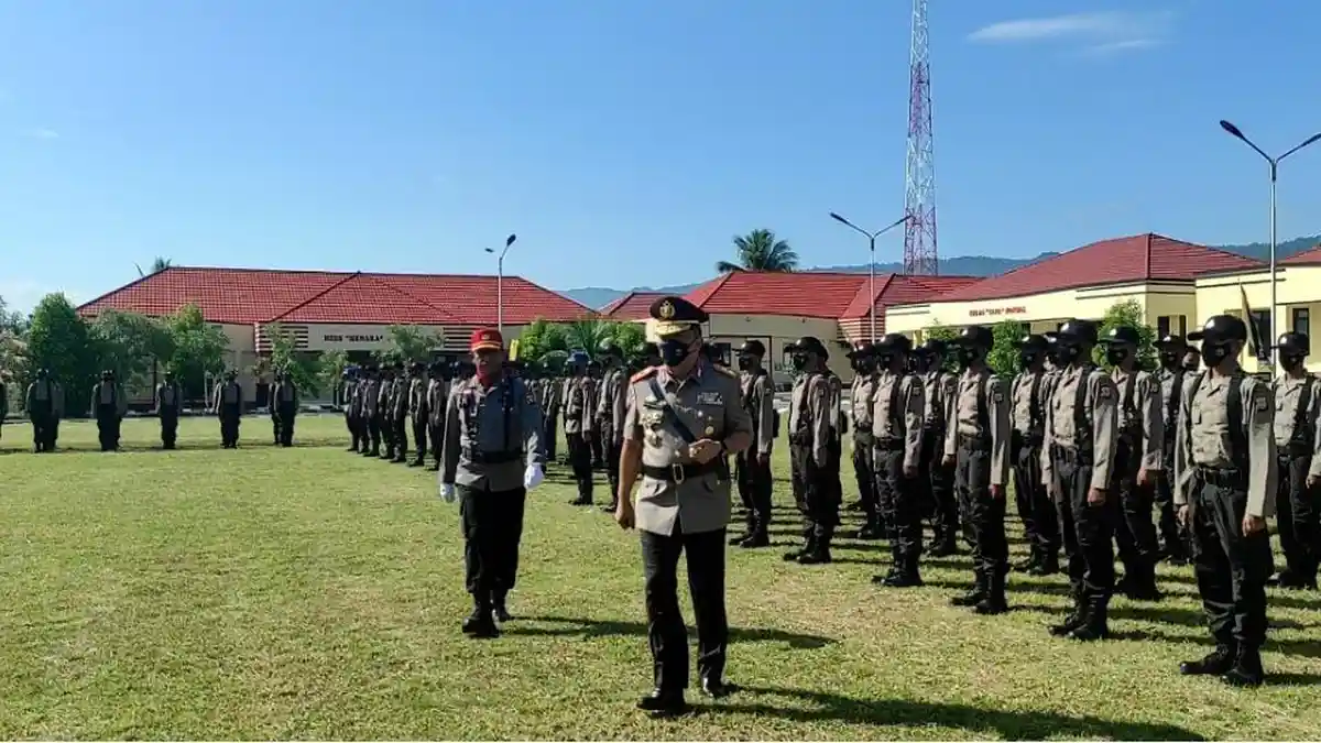 SPN Polda Gorontalo Terima 208 Siswa Bintara Polri, Akan Belajar Selama 5 Bulan
