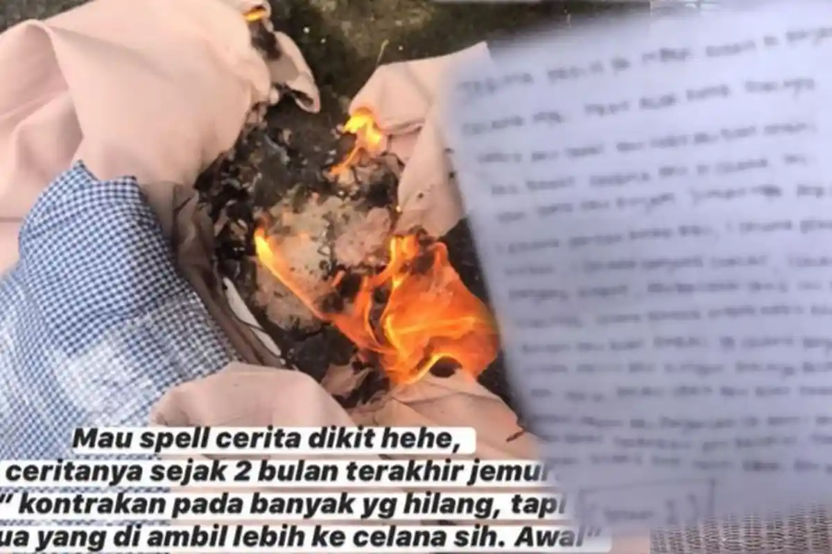 Surat Pencuri Celana Dalam Bikin Mahasiswi Syok, Berisi Pengakuan Fantasi Liar Si Pencuri pada Cewek