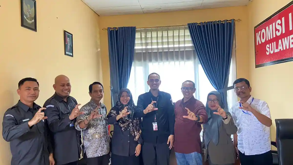 KI Sulteng Terima Kunjungan Bawaslu, Bahas Penguatan Keterbukaan Informasi Pemilu