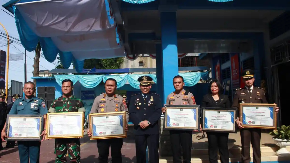 Jebloskan Orang Asing ke Penjara, Imigrasi Sibolga Raih Penghargaan dari Kakanwil Kemenkumham Sumut