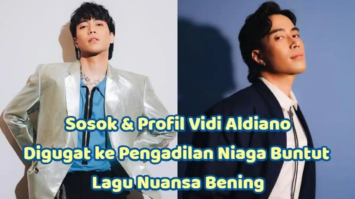 Sosok & Profil Vidi Aldiano, Suami Sheila Dara Digugat Keenan Nasution Buntut Lagu Nuansa Bening