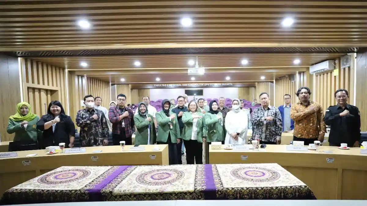 FISIP UPN Veteran Jakarta Adakan Gathering Bersama Mitra MBKM