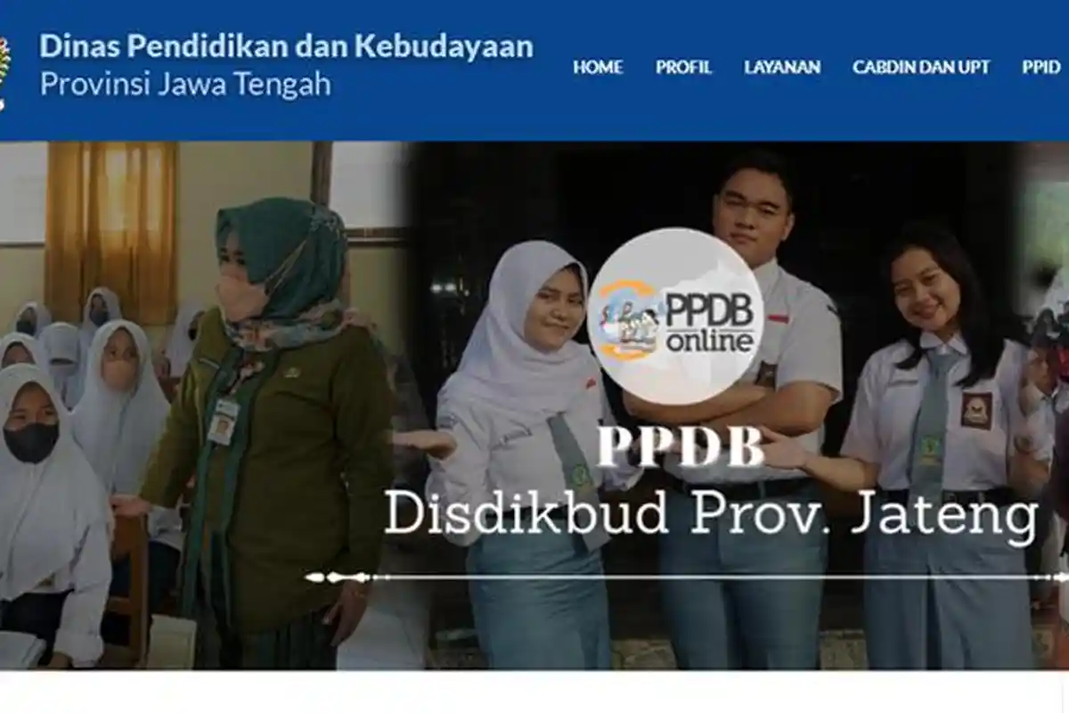 Cara Daftar PPDB Jateng 2023 di Link ppdb.jatengprov.go.id