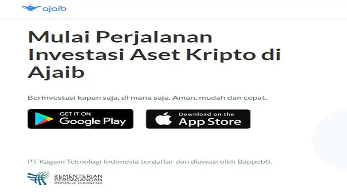 APAKAH Aplikasi Ajaib Kripto Aman & Resmi, Masukan Kode Referral Ajaib Langsung Dapat Aset Kripto