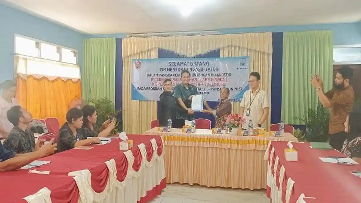Perumda Tirta Kelimutu Ende Jalin Kemitraan dengan PT Air Minum Giri Menang