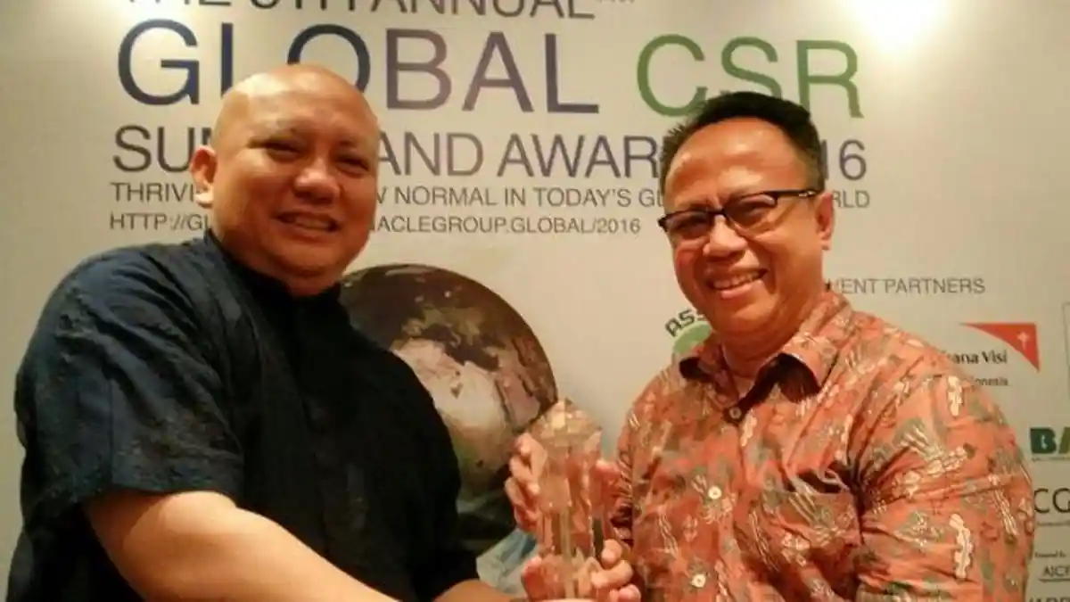 Sarihusada Dapat Penghargaan Global CSR Award 2016