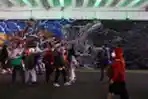 Lukisan Mural di Terowongan MRT Kendal Jakarta